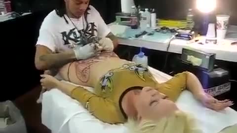 Vagina tattoo