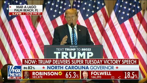 President Donald Trump's Super Tuesday Speech with Katie Pavlich commentary