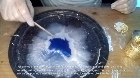 How to make a resin bowl the easy way