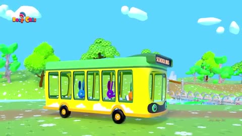 Wheels on the Bus Dance Party 2- Fun Cars Cartoons For Kids - Nursery ...