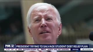 President Tries to Salvage Student Debt Cancellation