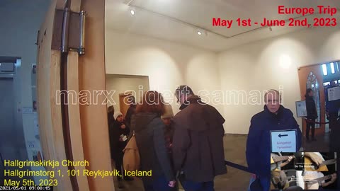 May 5th, 2023 Sightseeing: Hallgrimskirkja, Reykjavik, Iceland