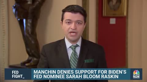 Manchin Denies Support For Biden's Federal Reserve Board Nominee