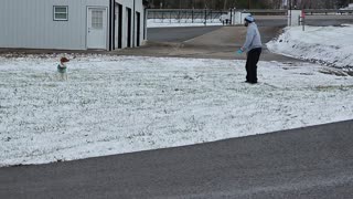 First snow of the year