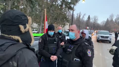 $2800 Ticket for Assembling Peacefully in Regina