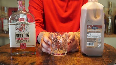 Bird Dog Candy Cane Whiskey & Chocolate Milk