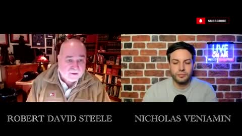 Robert David Steele Discusses Latest Updates with Nicholas Veniamin