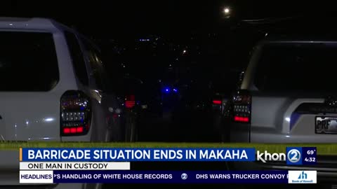 Barricade situation ends in Makaha