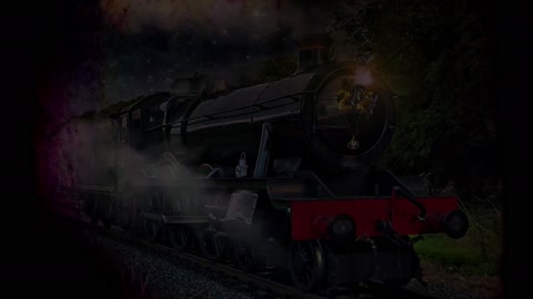 Old Timey British Night Train