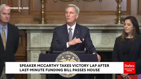Forbes Breaking News-'Bring It': McCarthy Has Terse Message For Republicans Looking To Oust Him