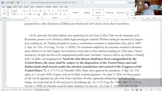 12. The History of Federal Lands- pg 40-43-Incorporation, statehood and diversity of citizenship