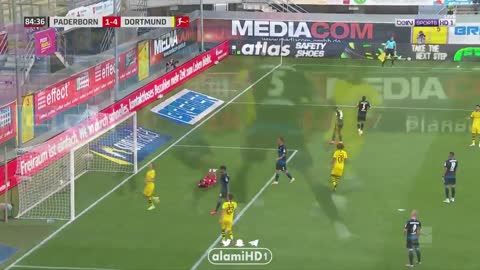 Goal Achraf Hakimi Vs Paderborn