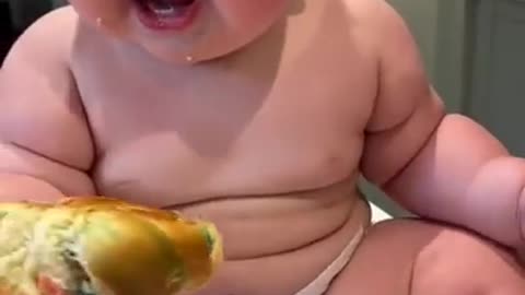 Cute chubby baby Funny video #01 #shorts