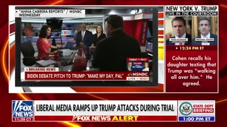 Liberal media having an 'Oh, s moment' during Trump trial