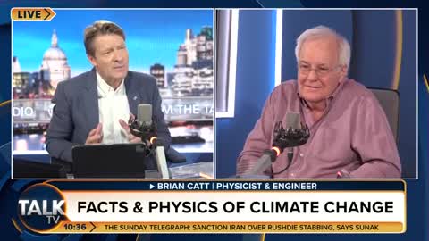Physicist Brian Catt says people do not need to panic over man made 'climate change' Its normal!