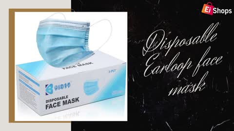 Best Disposable earloop face mask😍😍