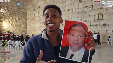 IP2 Stories - Johnny Somali Puts Pics of Epstein & Weinstein At Wailing Wall Gets Detained!