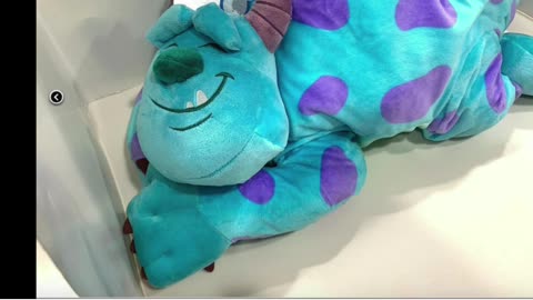 Disney Parks Sleeping Sulley Plush Doll #shorts