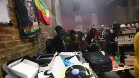 Jamaican music party