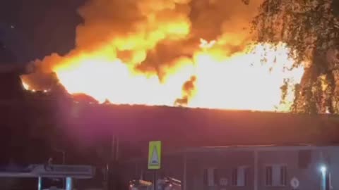 Small Fire at a Moscow Garment Factory