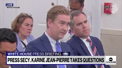 nbc reporter visibly triggered after hearing doocys brutal biden-question