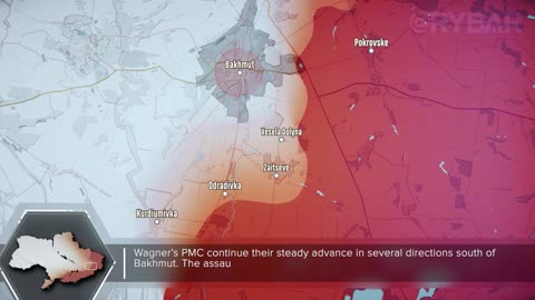 RYBAR: Offensive in Soledar Direction Chronicle of Battles, September 24, 2022