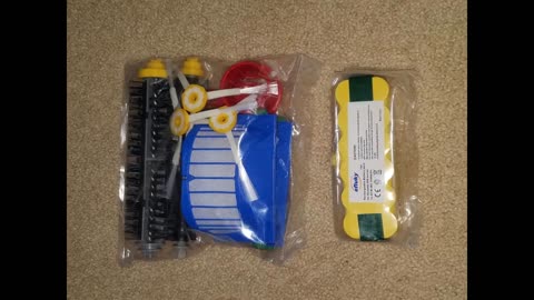 Review: efluky 3500mAh Ni-MH Replacement Roomba Battery + Replacement Accessory Part Kit for iR...