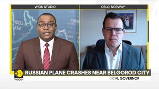 Russian transport plane crashes near Belgorod, killing 65 Ukrainian POWs - Glenn Diesen on WION