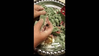 ASMR FF Cornstarch And Glitter