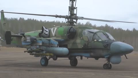 A unit of Ka-52 Alligator helicopters destroyed the hangar of the Armed Forces of Ukraine