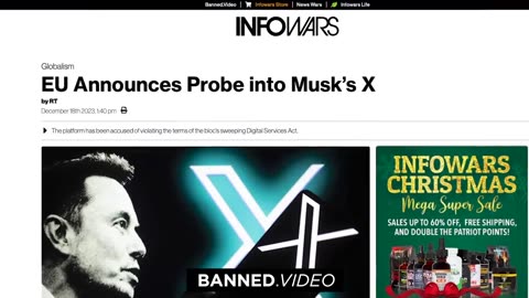 EYES OPEN : THEY ARE GOING AFTER ELON MUSK