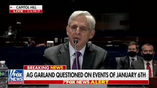 COWARDLY AG Garland Declines to Answer Question on Fed Involvement on Jan 6