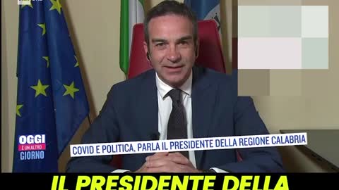 Presidente regione Calabria: Incentivi economici a medici e pediatri che fanno 1° dosi