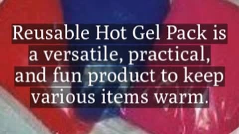 Reusable Hot Gel Packs | Hot Gel Packs