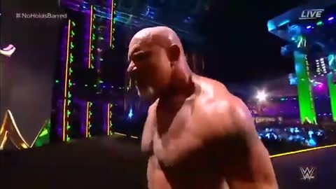 Goldberg vs Bobby Lashley no Holds barred WWE crown jewel 2021