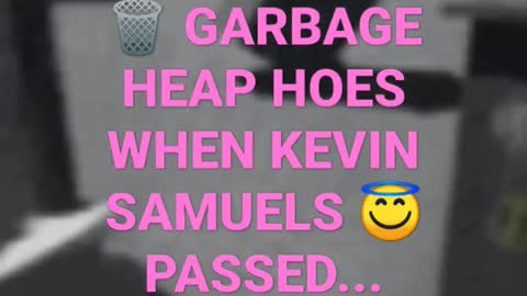 Bottom Barrel B tches aka B3's hearing about Kevin Samuels passing...