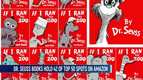 Cancel Culture Fails, Dr. Seuss Holds 42 Of The Top 50 Spots On Amazon Sales Ranking Chart