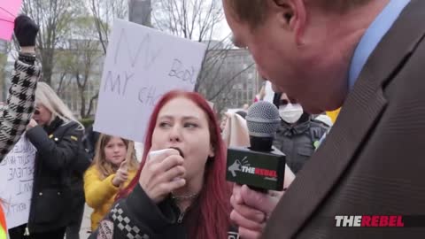 FLASHBACK: pro-choice protesters at Toronto March for Life