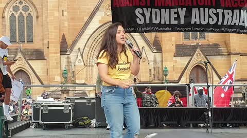 2021-11-27 - Millions March (Sydney) - Leah Lalipeau