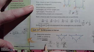 Gr 8 - Ch 7 - Lesson 4 - Properties of Similar Polygons