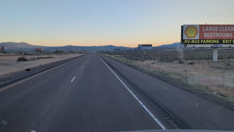 Trucking on I-15 Beaver, UT.