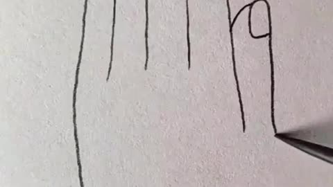 HOW TO MAKE BEAUTIFUL Easy Sketch of hand