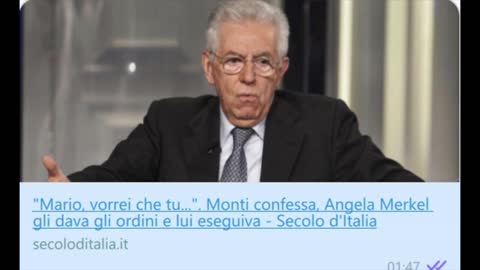 Mario Monti riceveva ordini da Mekel!