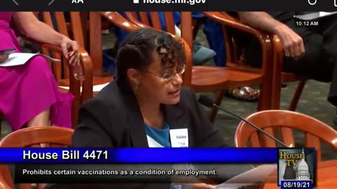 Dr. Christina Parks testimony for Michigan HB4471 on 8/19/21