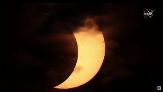 Así se vio el primer eclipse solar anular de 2021