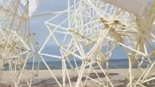 Wind powered sculpture