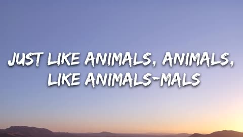 Maroon 5 - Animal(Lyrics)