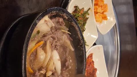 Korean traditional Beef-soup!