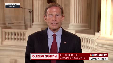 Sen. Blumenthal on Chaotic Afghanistan Withdrawal: No Answers, ‘No Clarity,’ ‘Nobody In Charge’