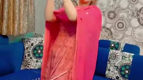 The Indian dance cute girl